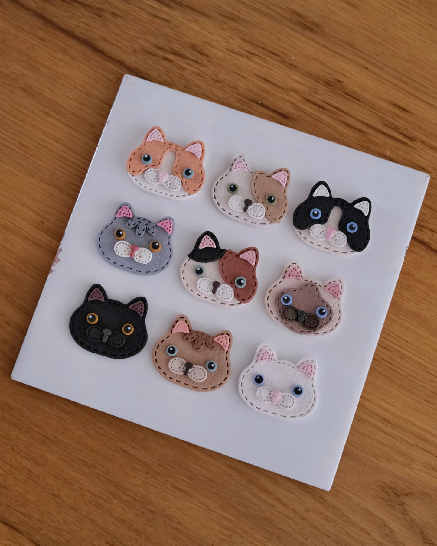 Cat Clay Bobbin