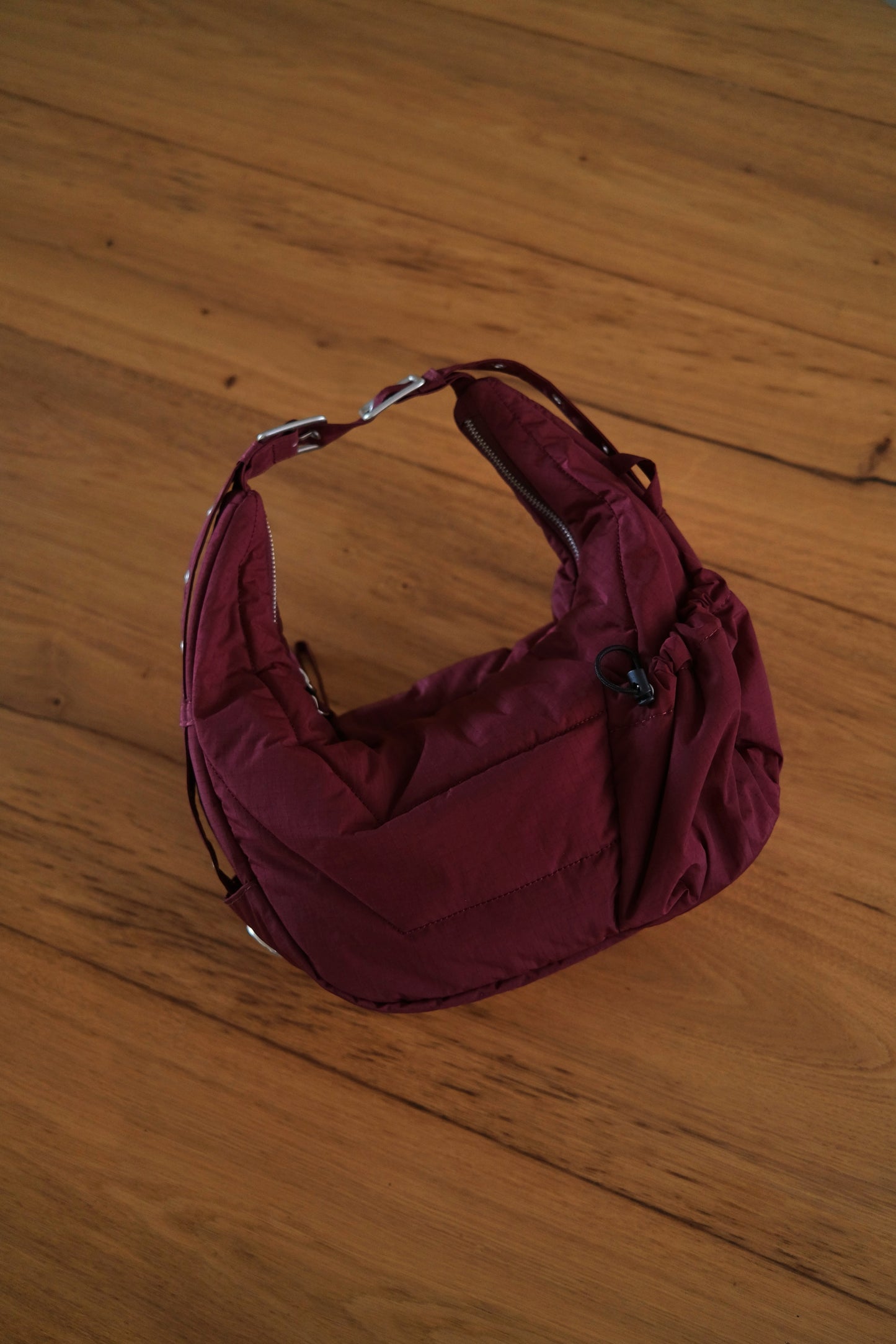 The Medium Utility Bag - Merlot