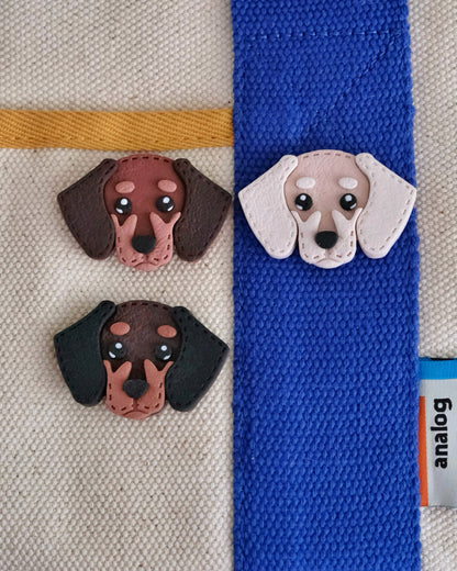 Dachshund Clay Bobbin/ Charm