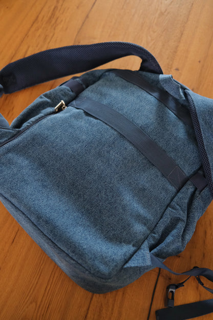 Coming soon: The Denim Analog Backpack (Water Repellent)