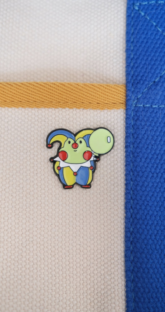 Frog Jester Enamel Pin Analog Company