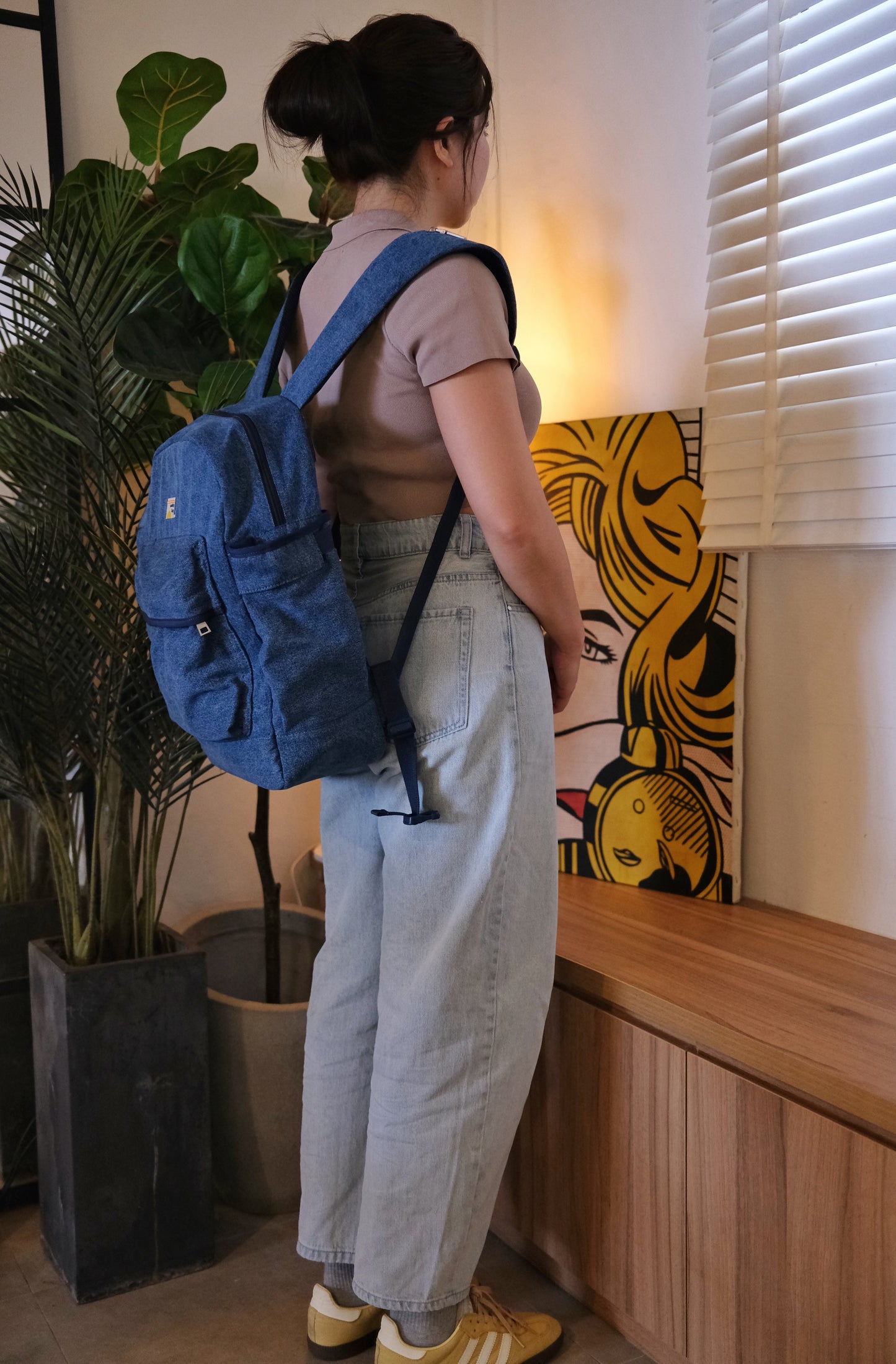 Coming soon: The Denim Analog Backpack (Water Repellent)