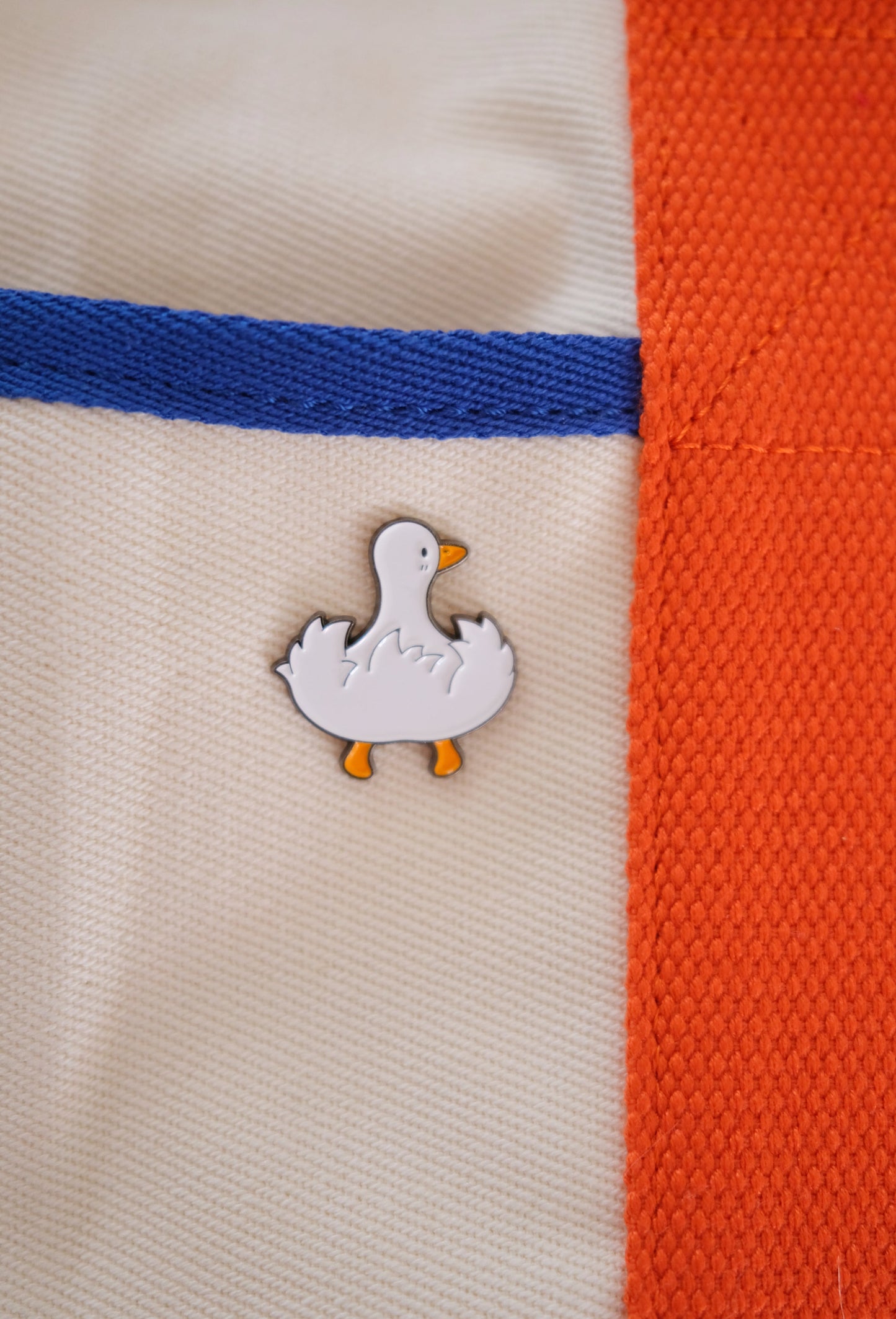 Goose Enamel Pin Analog Company