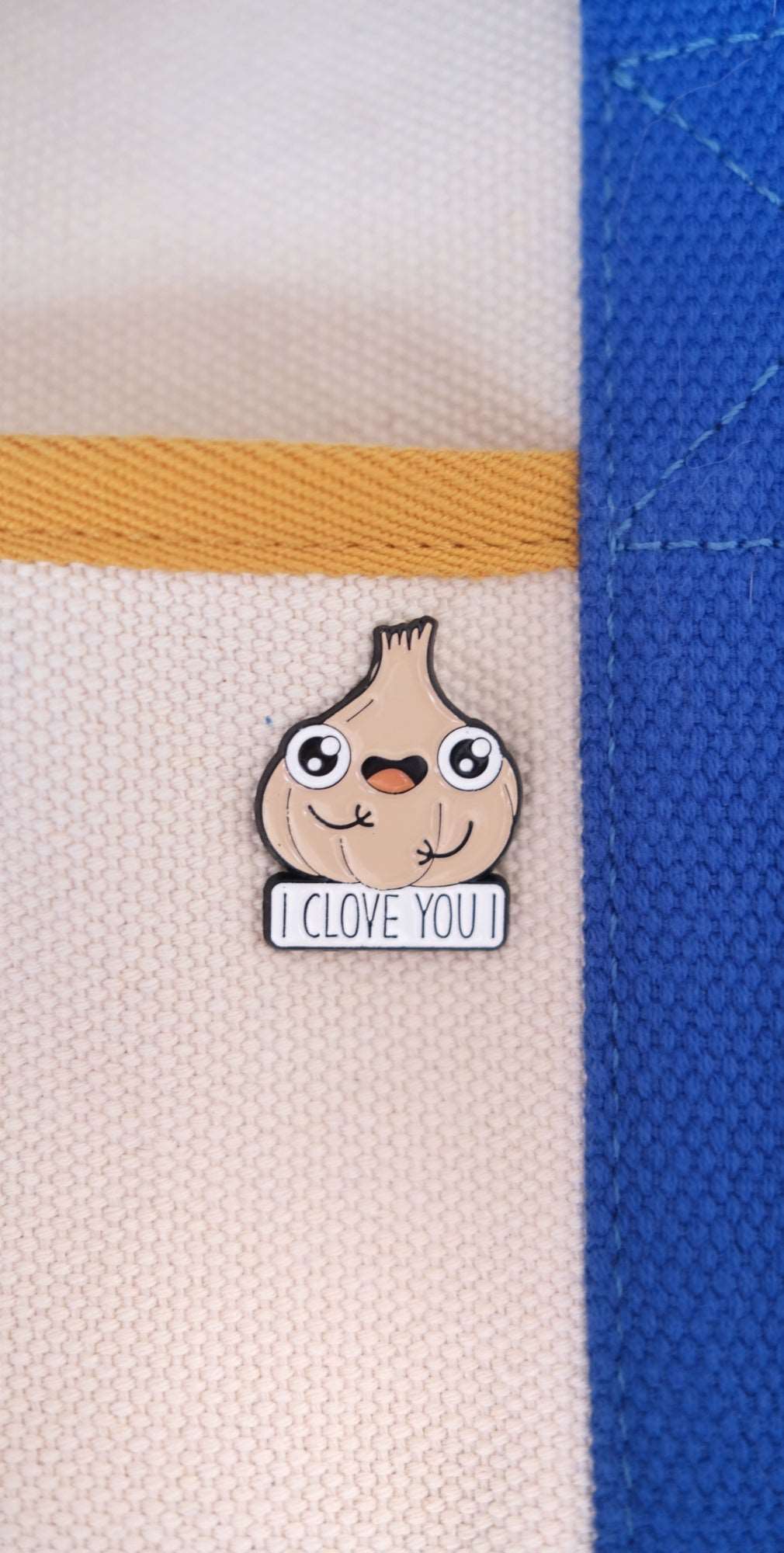 "I Clove You" Enamel Pin