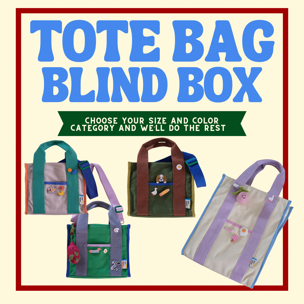 The Analog Tote Blind Box 🎁