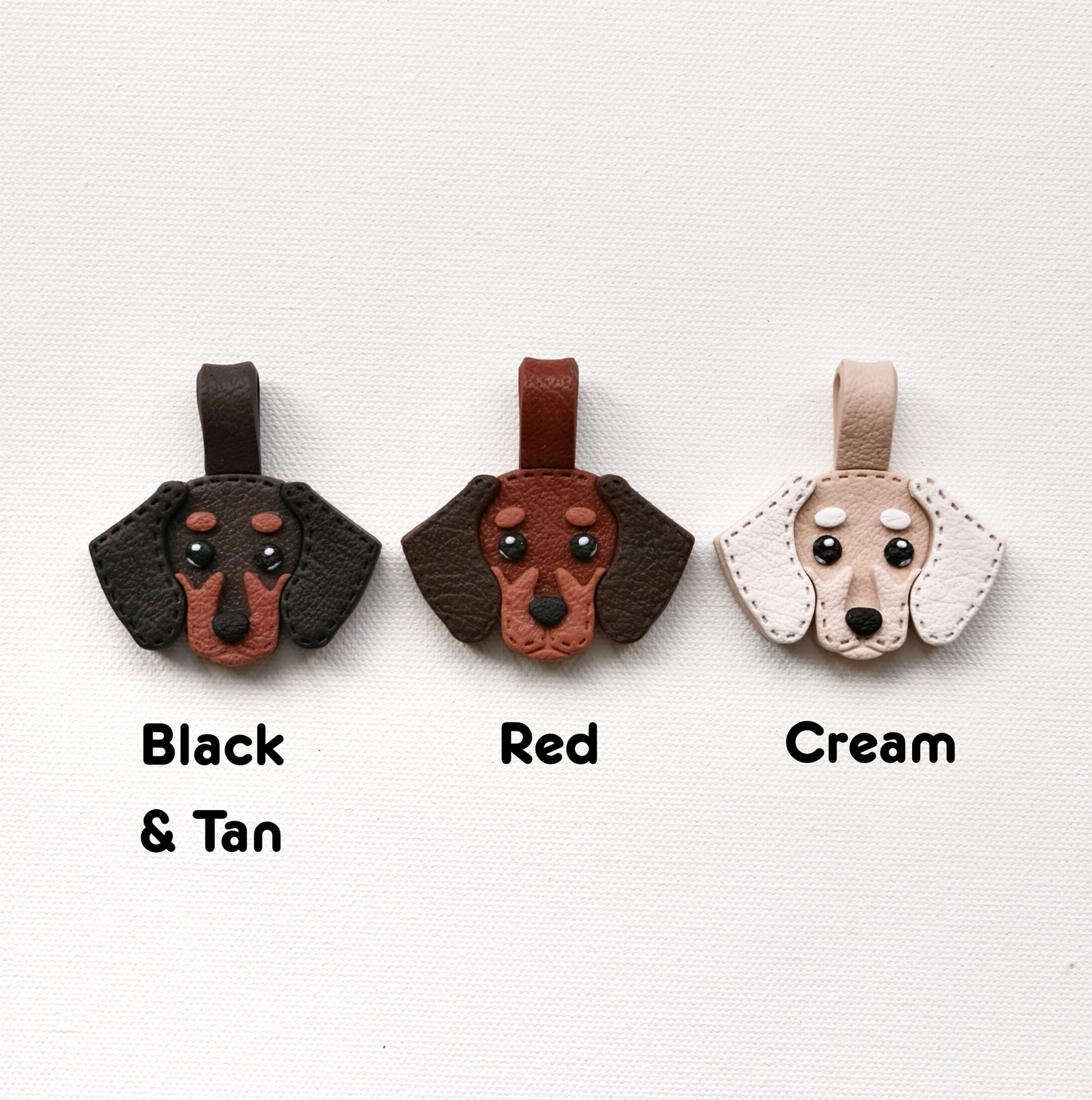 Dachshund Clay Bobbin/ Charm