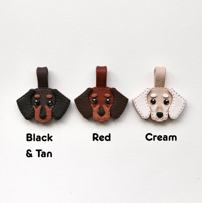 Dachshund Clay Bobbin/ Charm