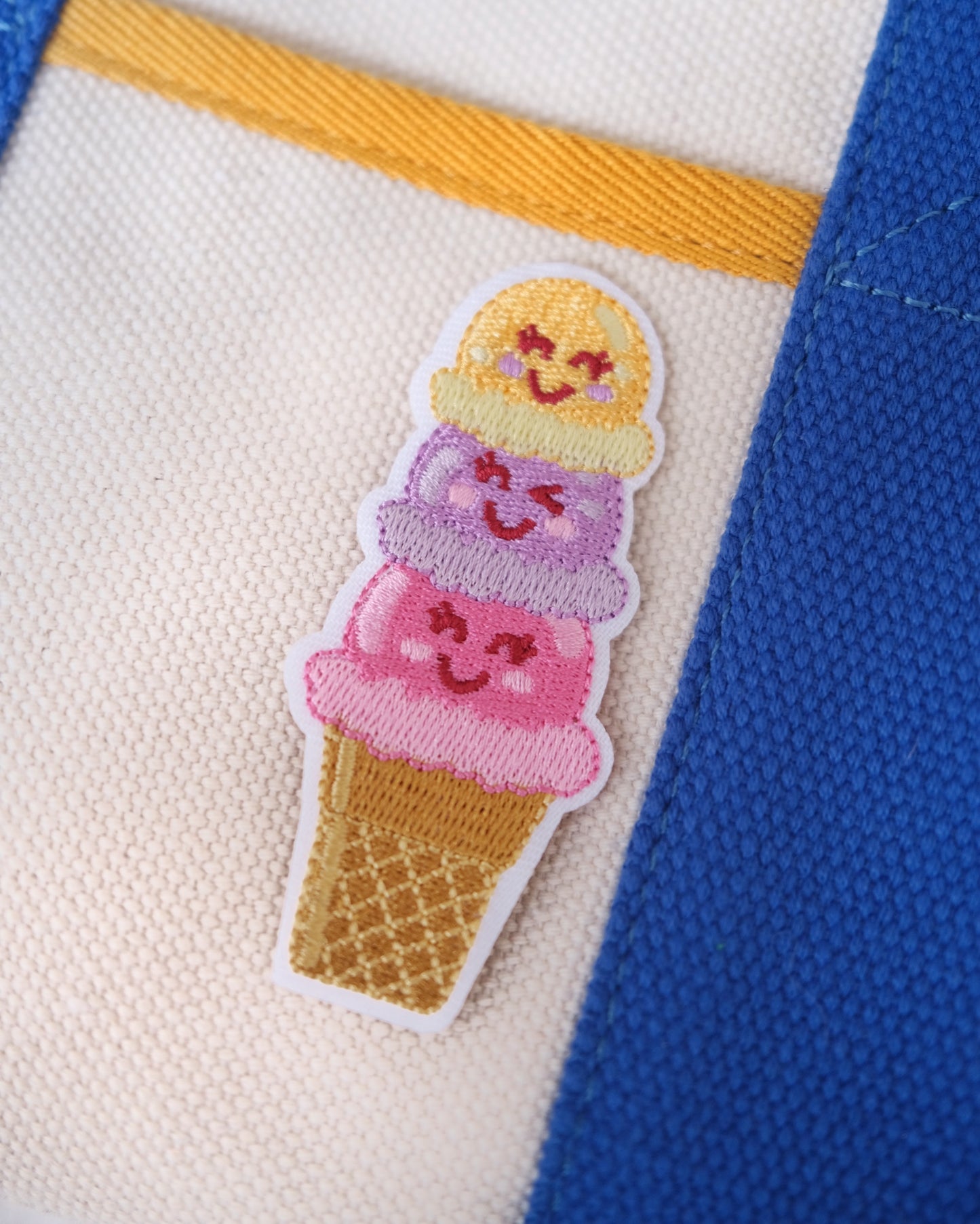 Ice Cream Iron-on Patch Analog Company