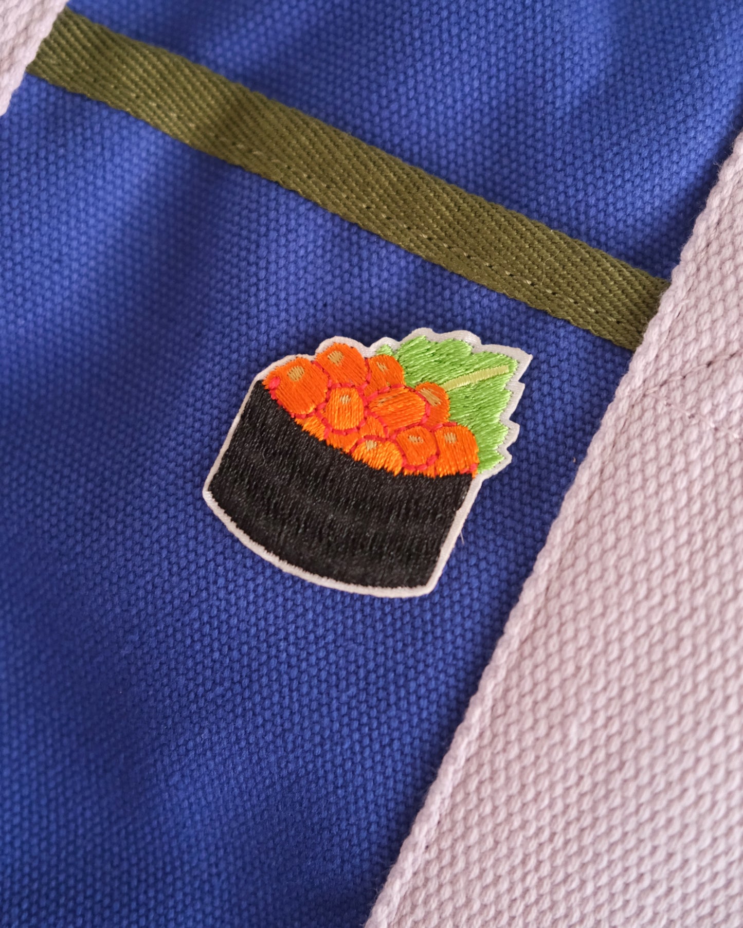 Ikura Sushi Iron-on Patch Analog Company