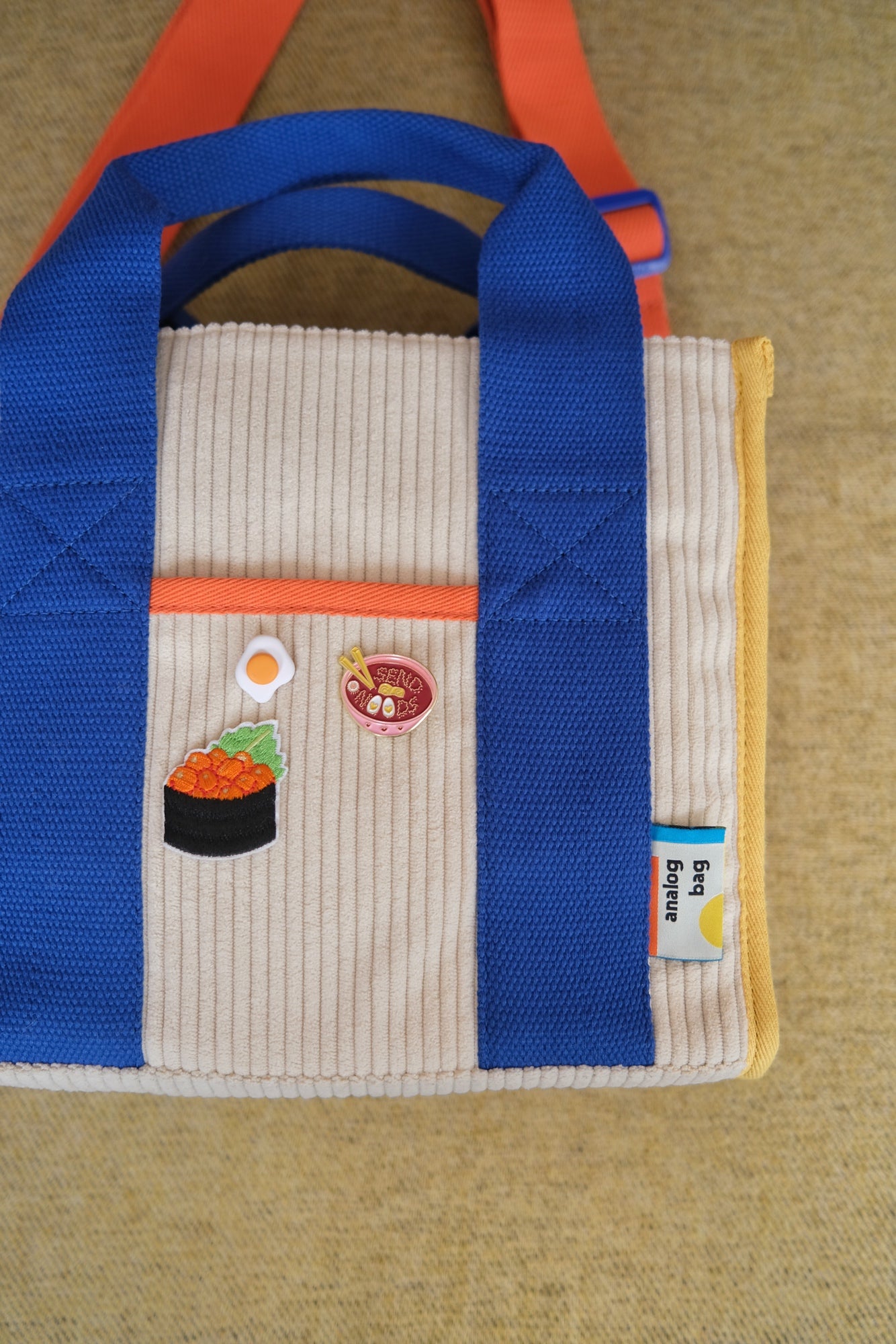 Ikura Sushi Iron-on Patch Analog Company