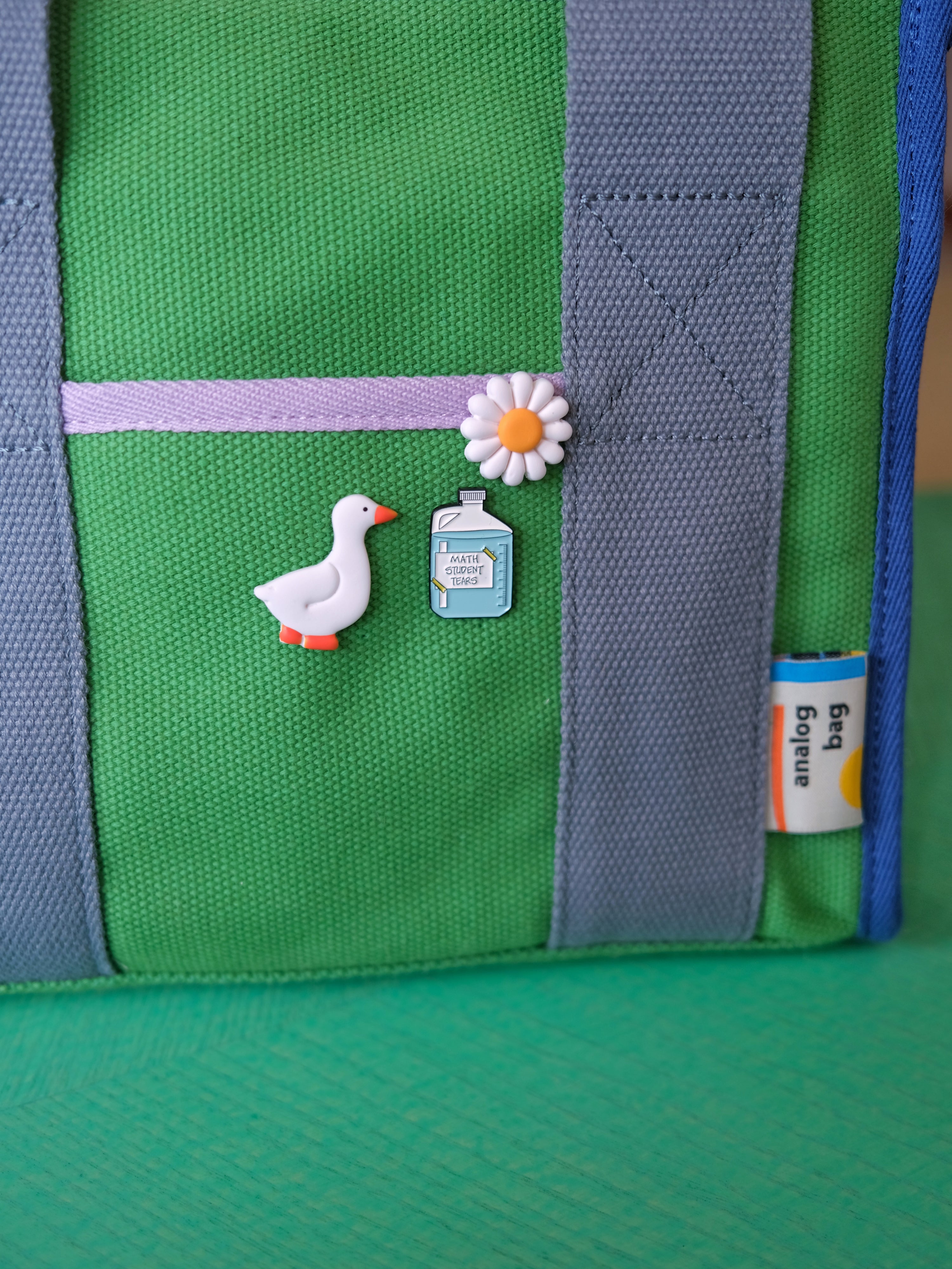 Math Student Tears Enamel Pin