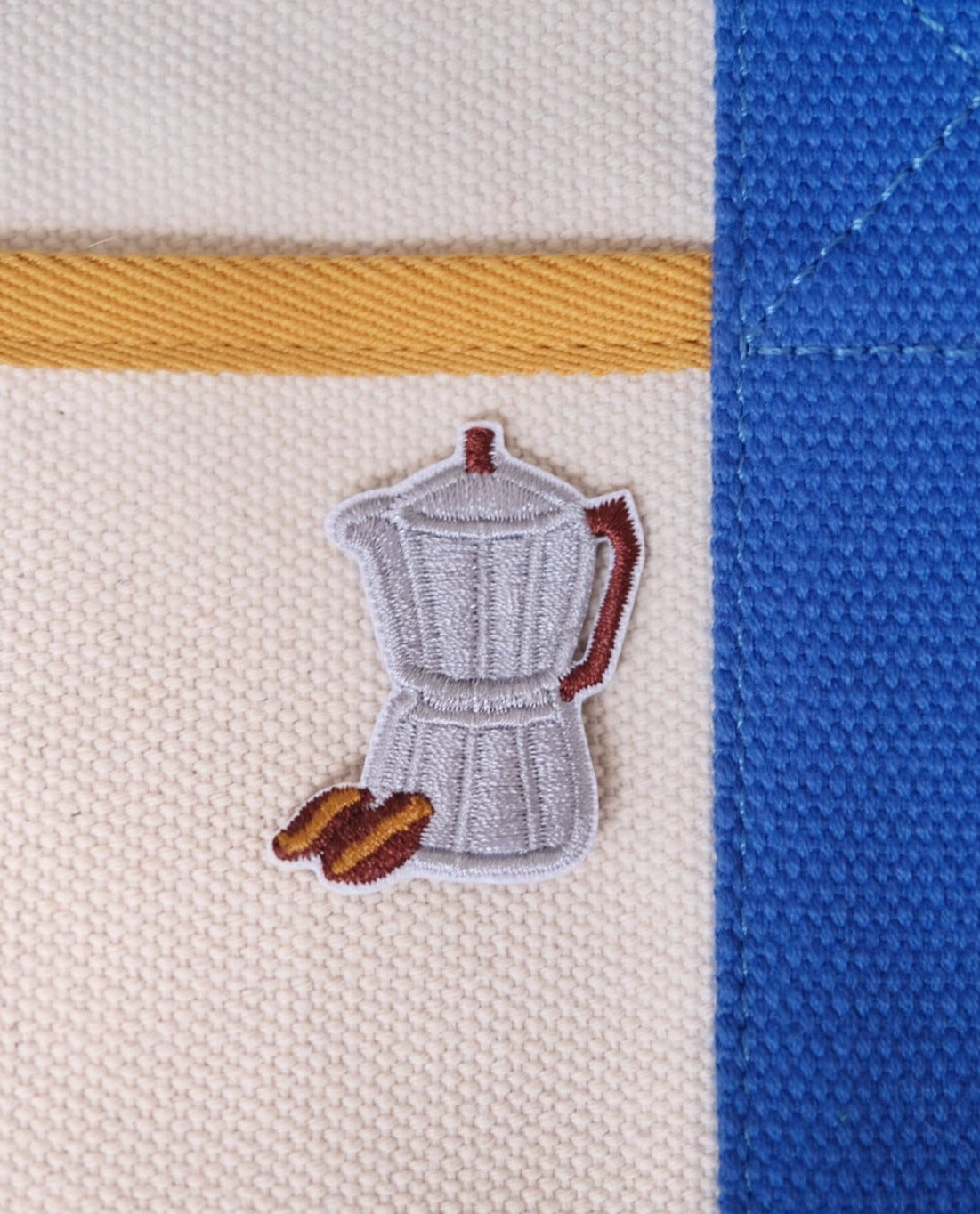 Mocha Pot Iron-on Patch Analog Company