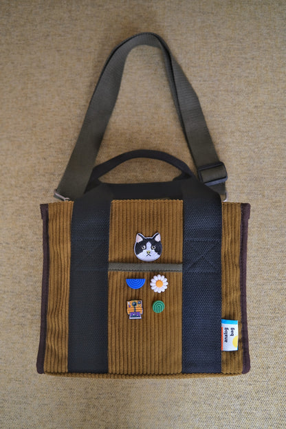 New: Analog No.31 Medium Tote Bag (Limited Edition) - Water Repellent Corduroy Analog Company