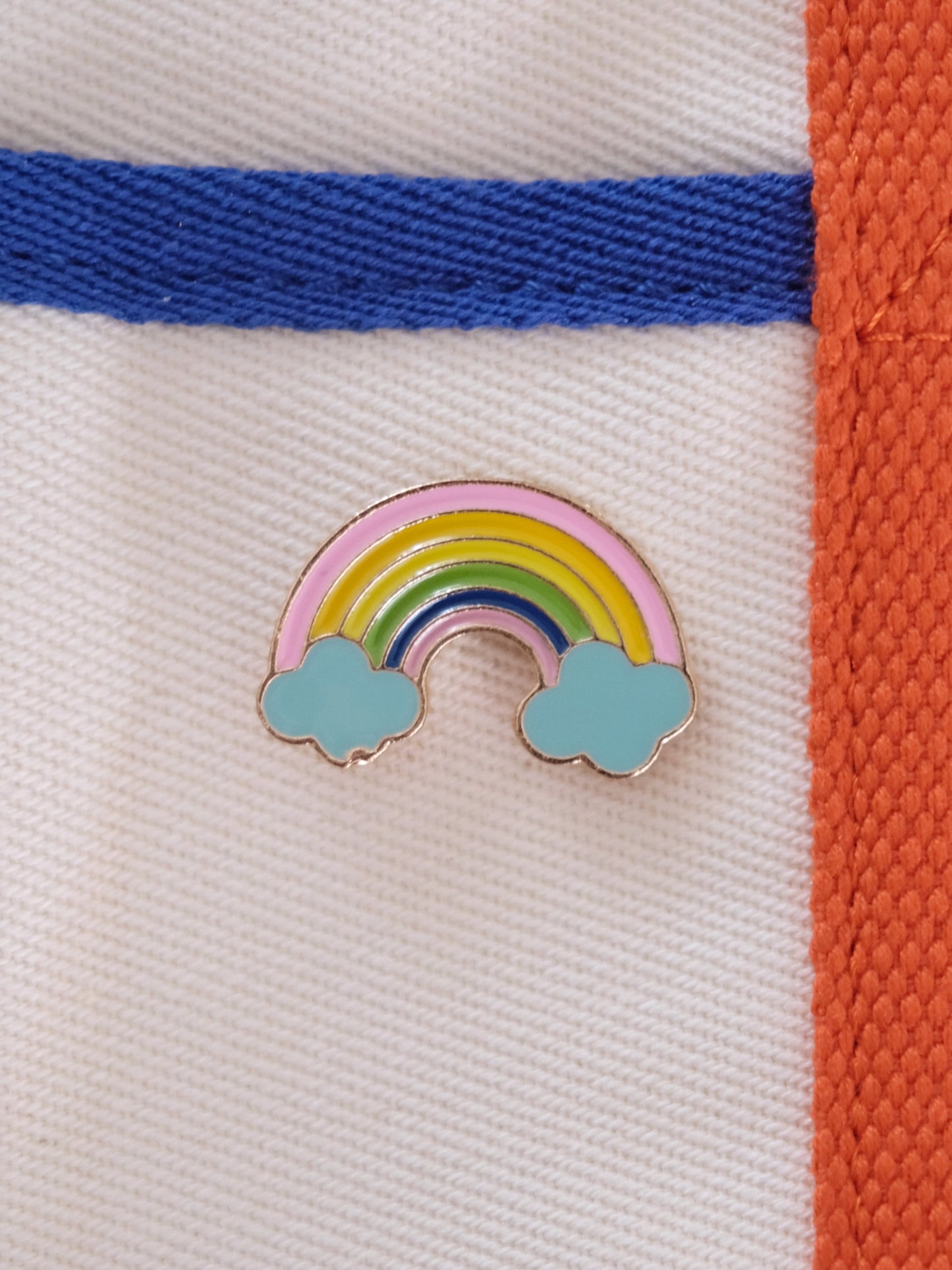 Pastel Rainbow Enamel Pin Analog Company