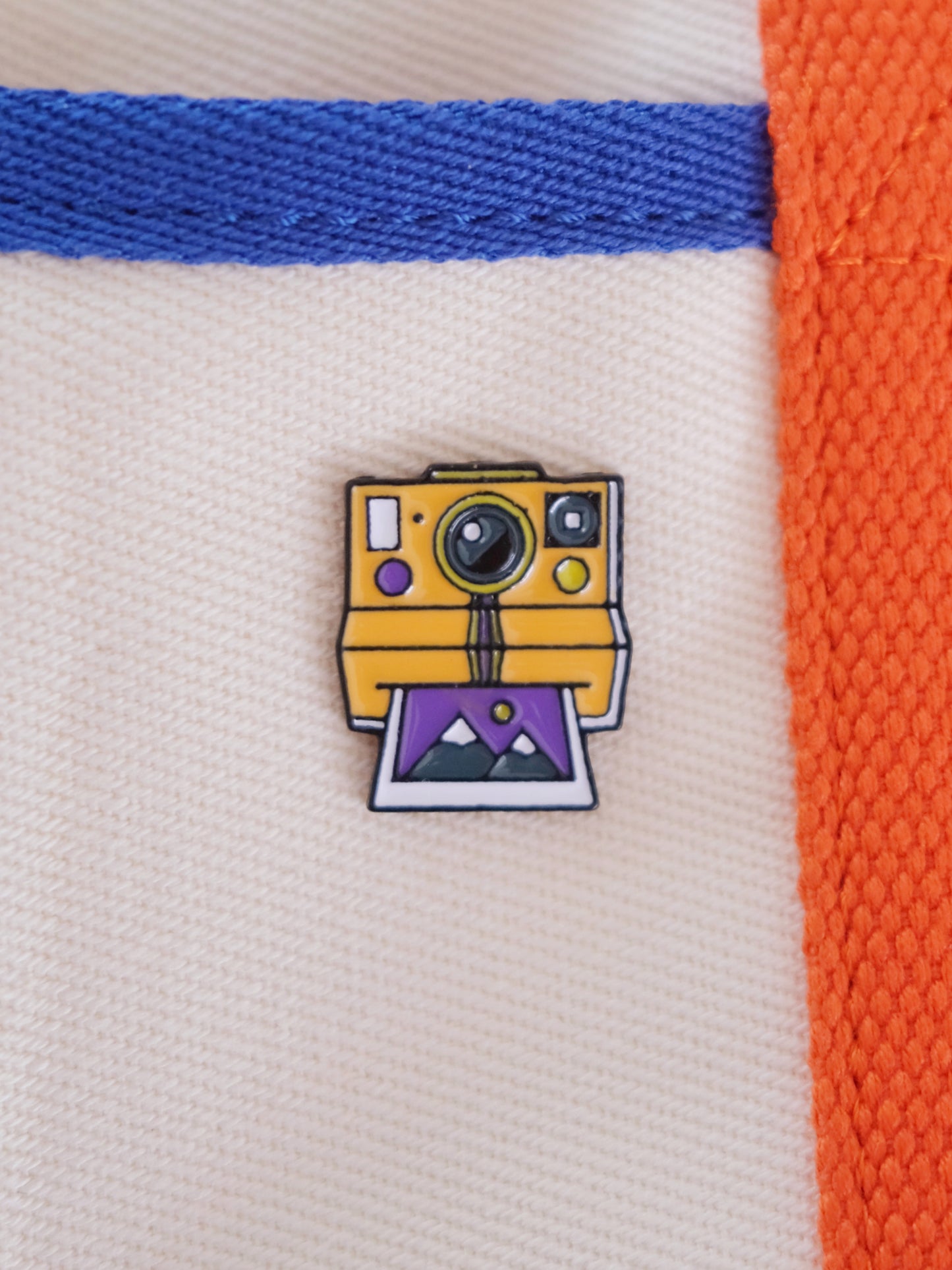 Polaroid Enamel Pin Analog Company