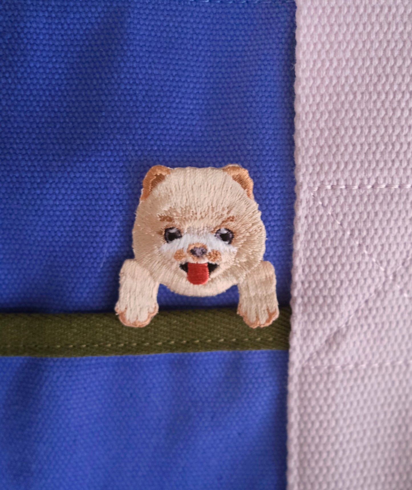 Pomeranian Iron-on Patch Analog Company