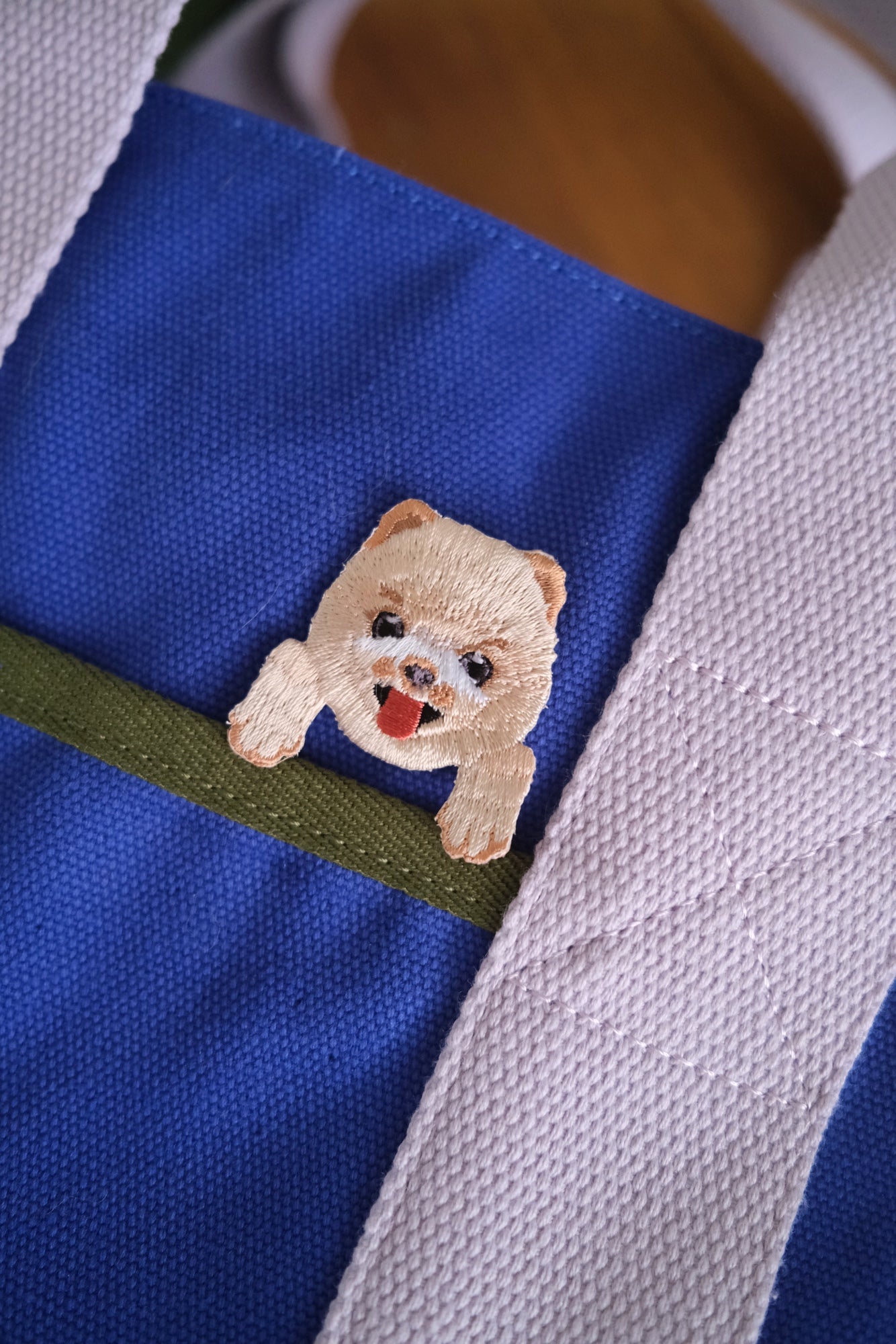 Pomeranian Iron-on Patch Analog Company