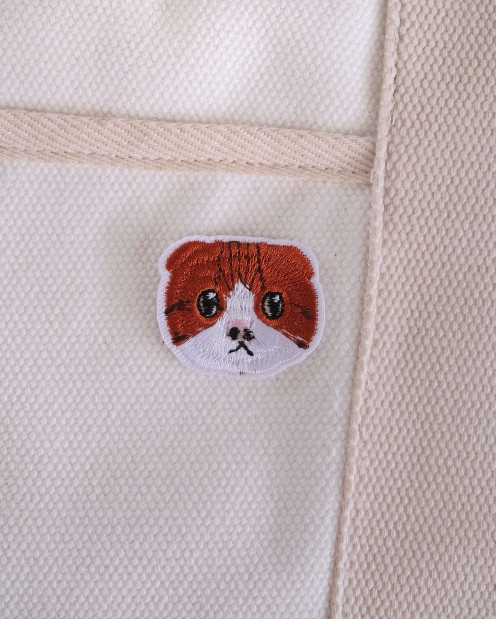 Scottish Fold Cat Iron-on Patch Analog Company