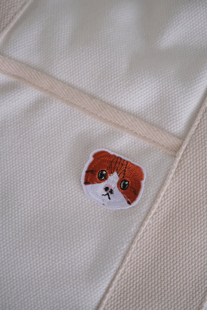 Scottish Fold Cat Iron-on Patch Analog Company