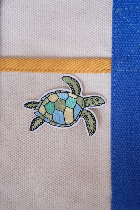 Sea Turtle Iron-on Patch Analog Company