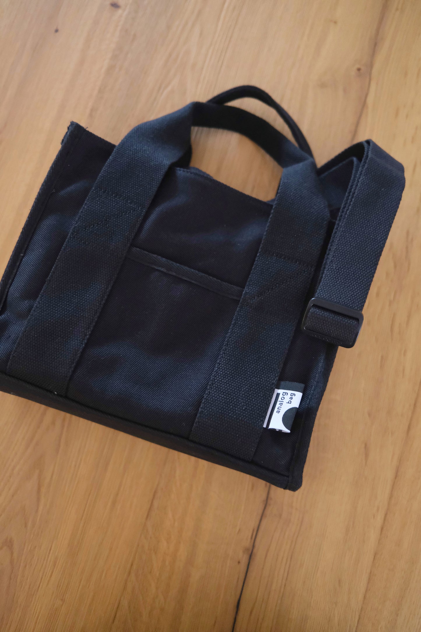 The Black Analog Medium Tote Bag Analog Company