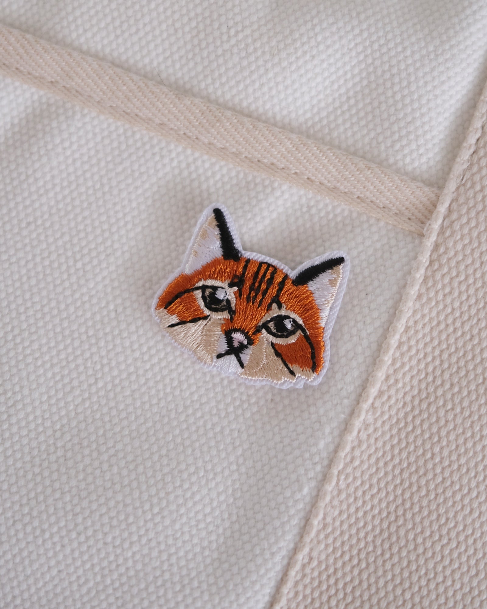 Tiger Cat Iron-on Patch Analog Company